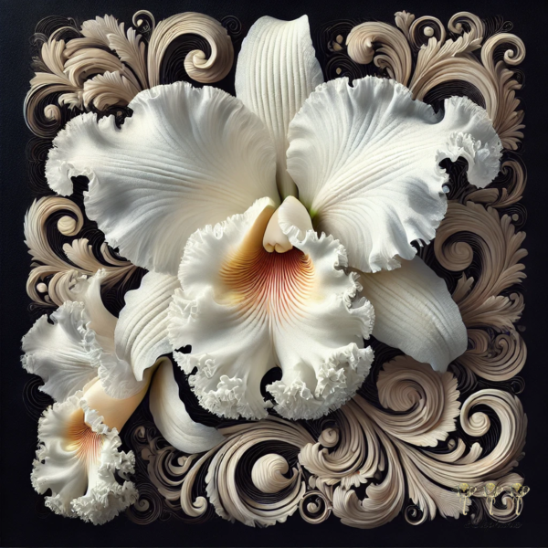 White Cataleya
