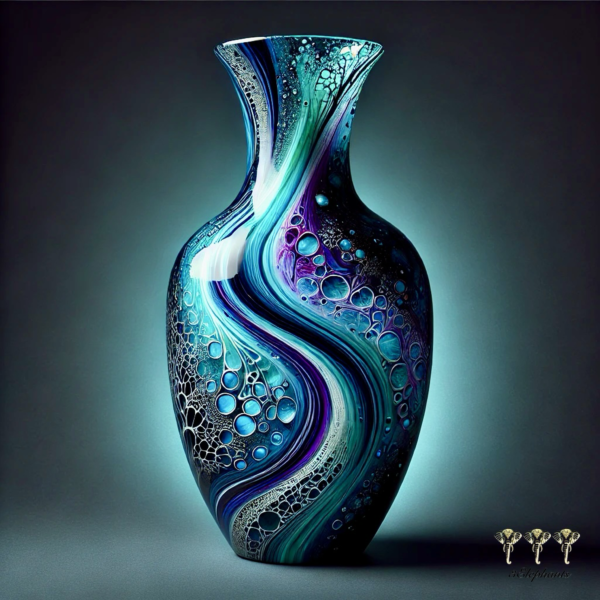Vase Turquoise