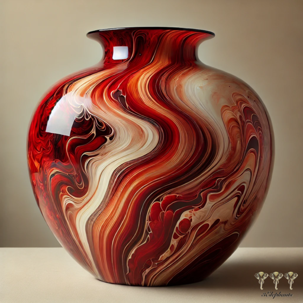Red Dreams Big Vase