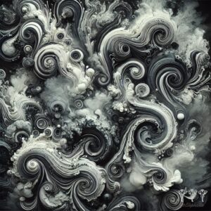 Black&White Swirl 2