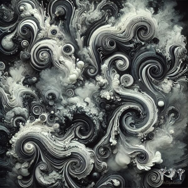 Black&White Swirl 2