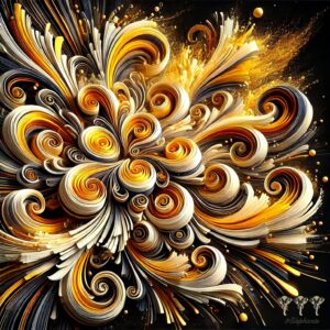 Yellow Swirl