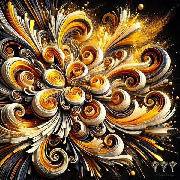 Yellow Swirl