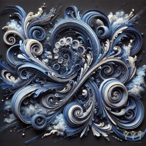 Blues Swirl