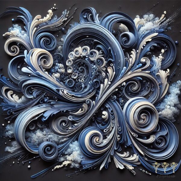 Blues Swirl